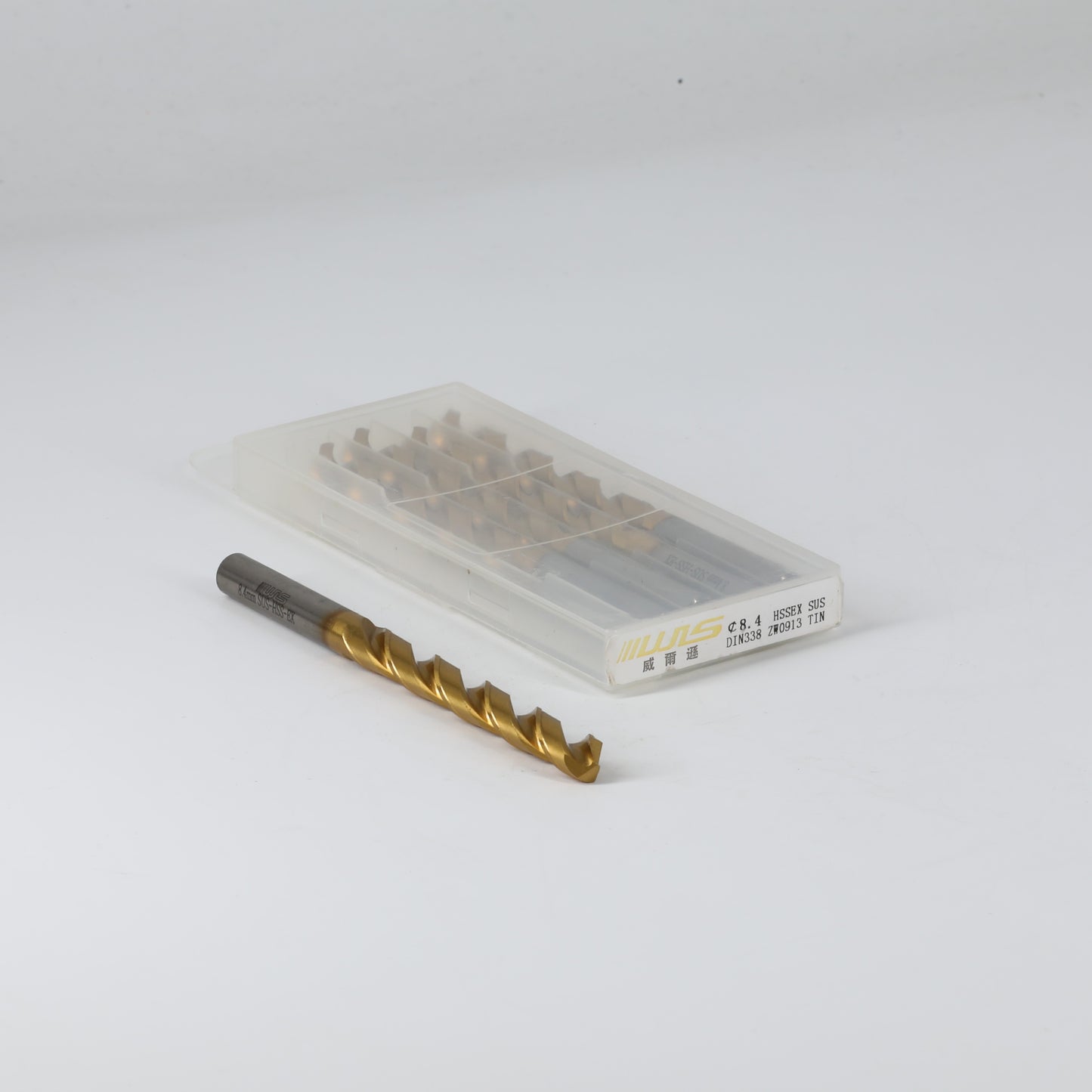 WILSON HS 8.4*75*117 HSS-EX M35 SUS DIN338 TiN