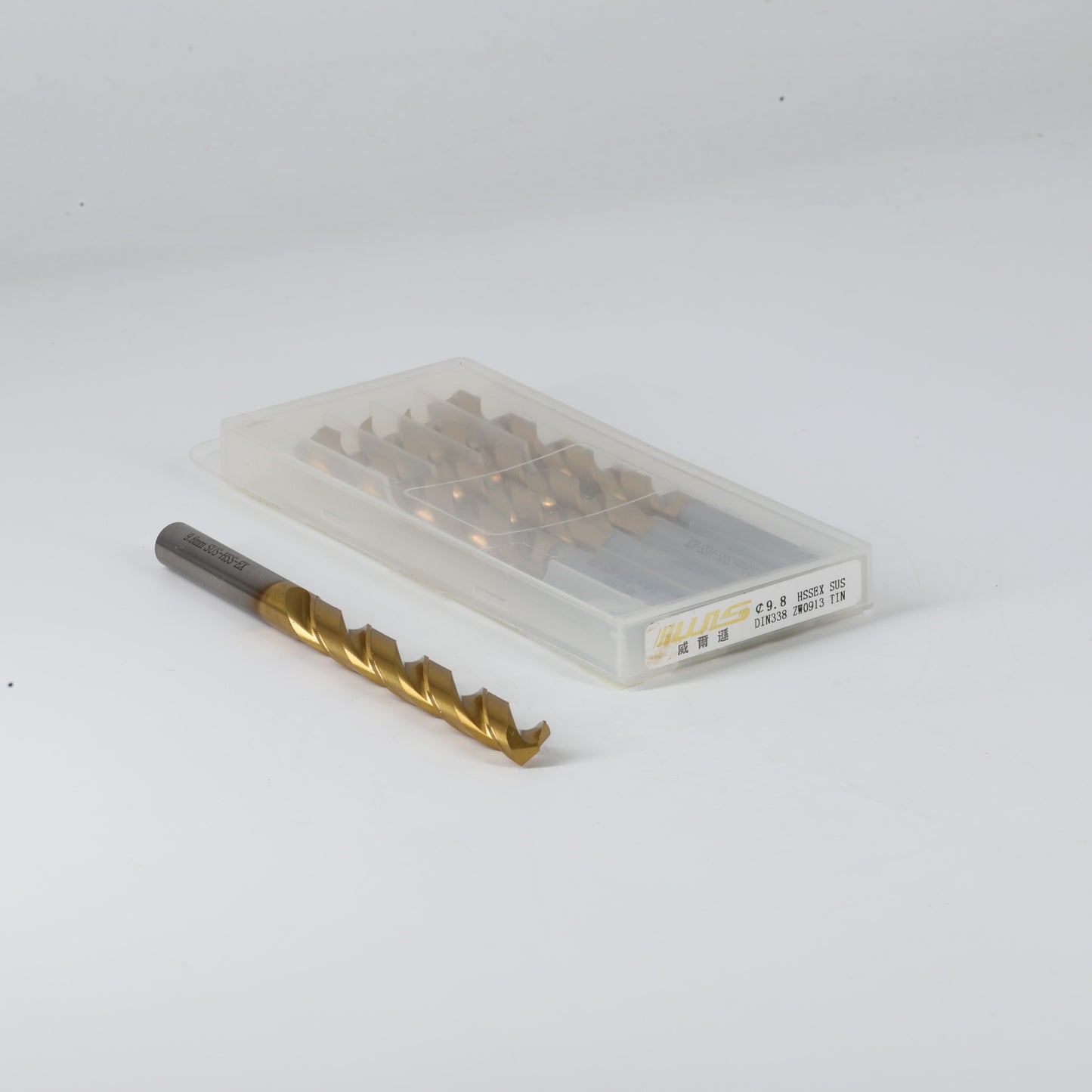 WILSON HS 9.8*87*133 HSS-EX M35 SUS DIN338 TiN