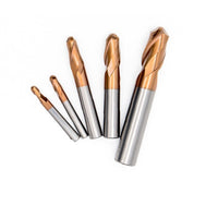 METALDUR 25*250 2FLUTE BALLNOSE COPPER 55HRC TiCN COATED