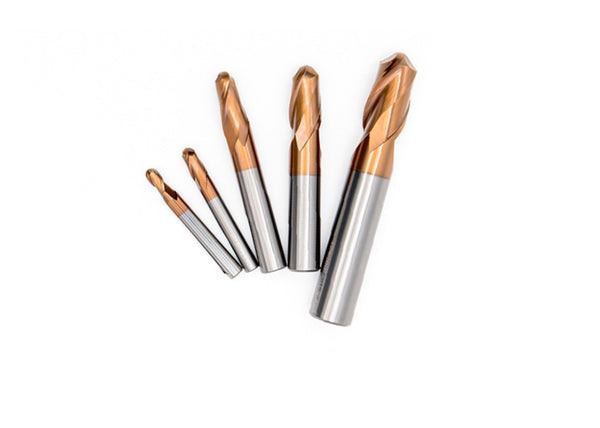 METALDUR 25*250 2FLUTE BALLNOSE COPPER 55HRC TiCN COATED
